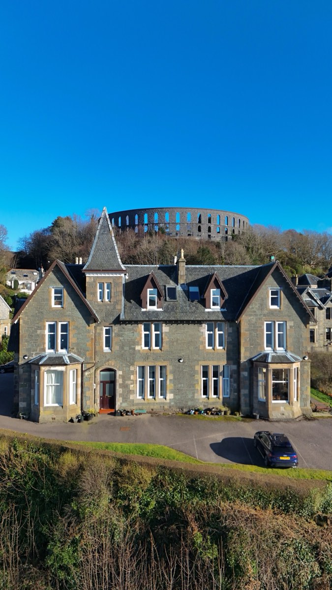 Property with McCaig's Tower behind