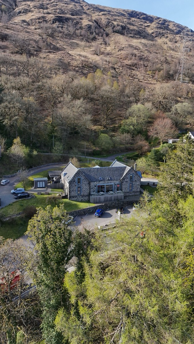 Stone venue in Argyll glen